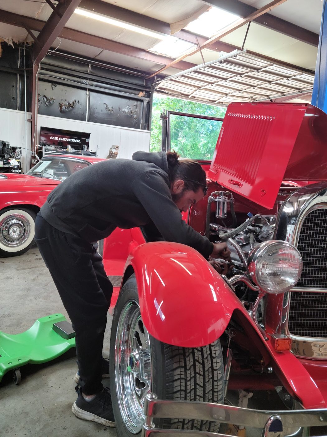Hot rod engine work